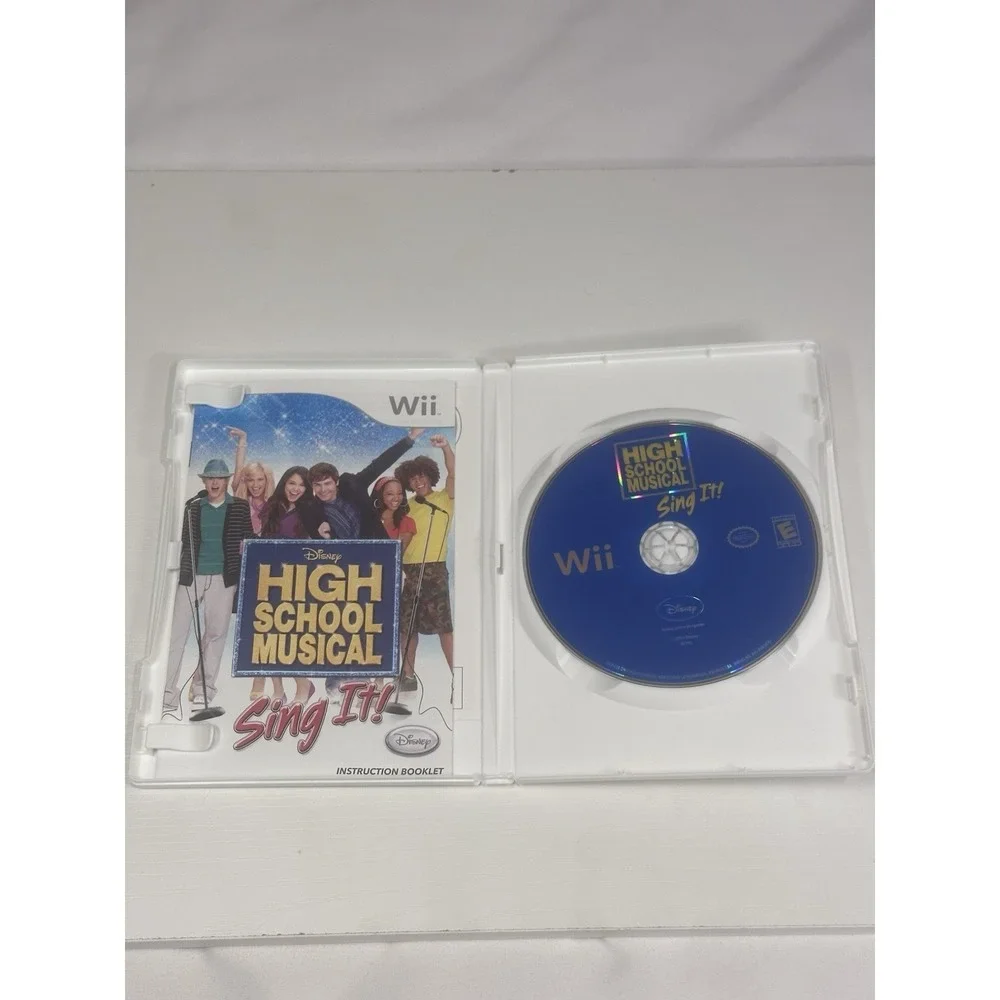 High School Musical: Sing It! Complete CIB Nintendo Wii Game With Manual